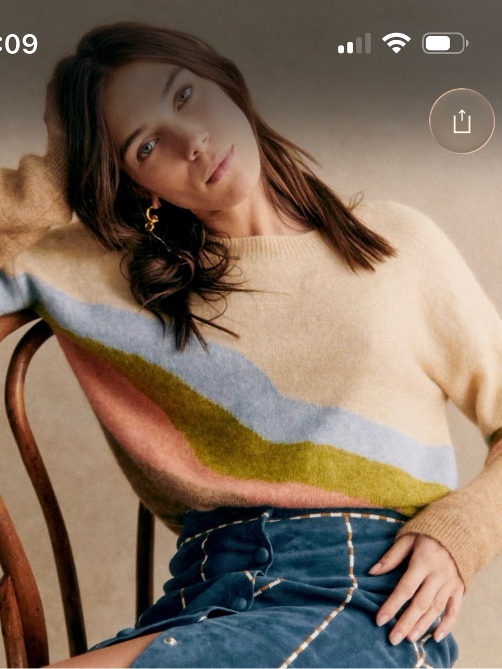 Sezane Barclay Jumper - Sézane X Pangea Multicoloured - Size S